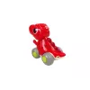 LEAN TOYS Dinosaurio sobre ruedas T-Rex figura roja