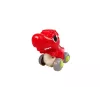 LEAN TOYS Dinosaurio sobre ruedas T-Rex figura roja