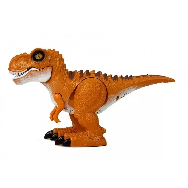 LEAN TOYS Dinosaurio teledirigido R/C Bronze Sonido Luz