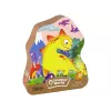 LEAN TOYS Puzzle Dinosaurio Volcán 48 Piezas