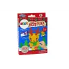 LEAN TOYS Set DIY mosaico de colores reno de Navidad para pegar