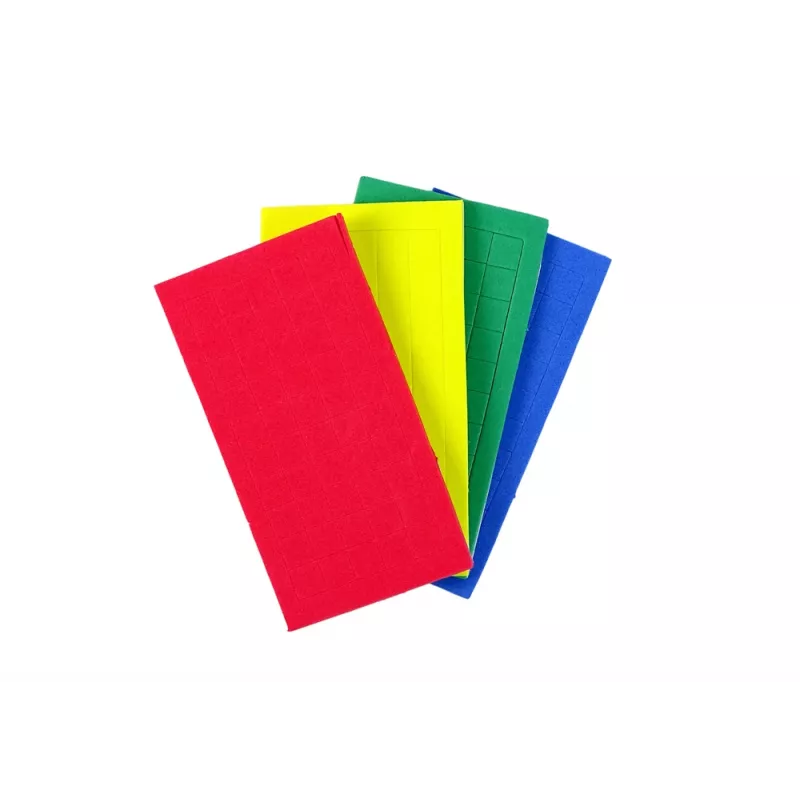 LEAN TOYS Set DIY mosaico de colores reno de Navidad para pegar