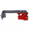 LEAN TOYS Camión de bomberos DIY 2en1 Kit con escalera desmontable, destornillador, efectos de sonido y luz, casco