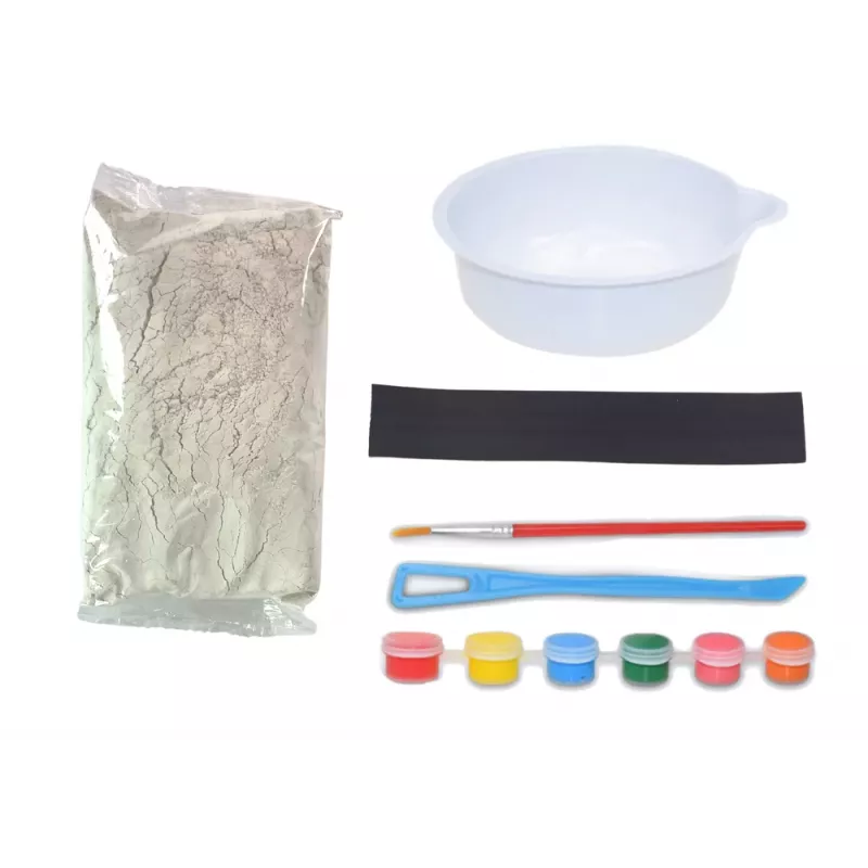 LEAN TOYS Kit DIY Halloween imanes moldes de yeso calabaza