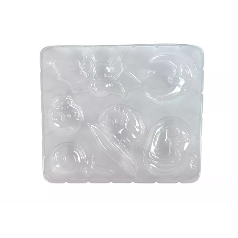 LEAN TOYS Kit DIY Halloween imanes moldes de yeso calabaza