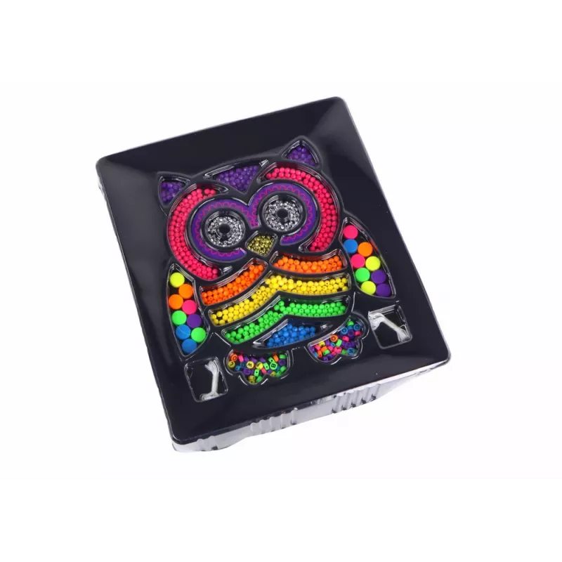 LEAN TOYS Set de Creación de Joyas DIY Abalorios 3000 Piezas Búho