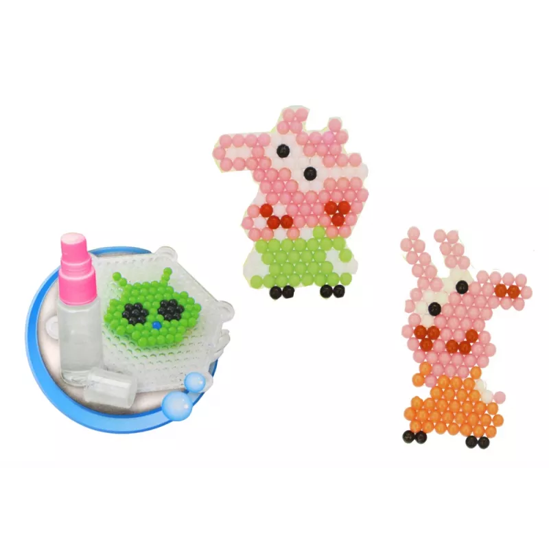 LEAN TOYS Set DIY Bolas de Agua Mágicas 8 Colores Cerditos