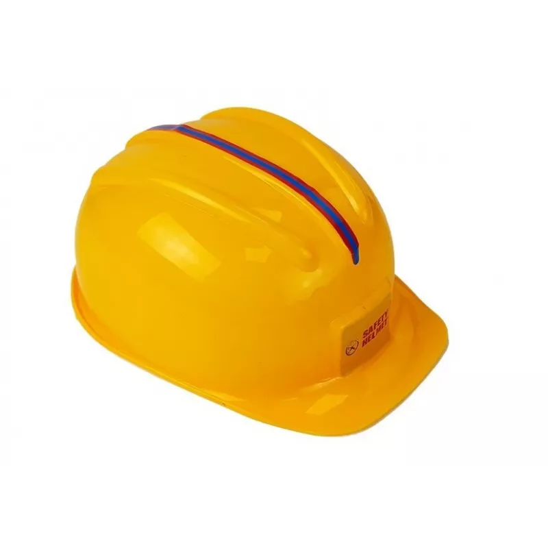 LEAN TOYS Set DIY Taladro a batería, gafas de protección y casco
