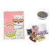 LEAN TOYS Set DIY Lentejuelas Tacones Altos Marco Búhos Multicolor