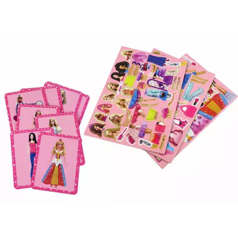 LEAN TOYS Set de puzzle magnético educativo temático de muñecas