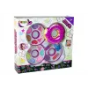 LEAN TOYS Paleta de sombras de ojos y pintalabios Donut para niños