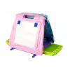 LEAN TOYS Pizarra de doble cara con rotuladores e imanes