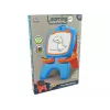 LEAN TOYS Pizarra magnética de tiza de doble cara con plantillas azules y rojas