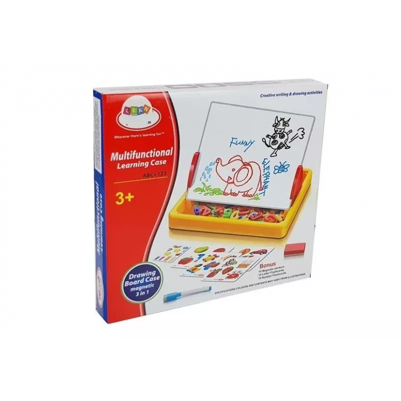 LEAN TOYS Pizarra de dibujo con imanes