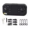 LEAN TOYS Dron LU50 Air doble cámara HD MV vídeo luces LED App