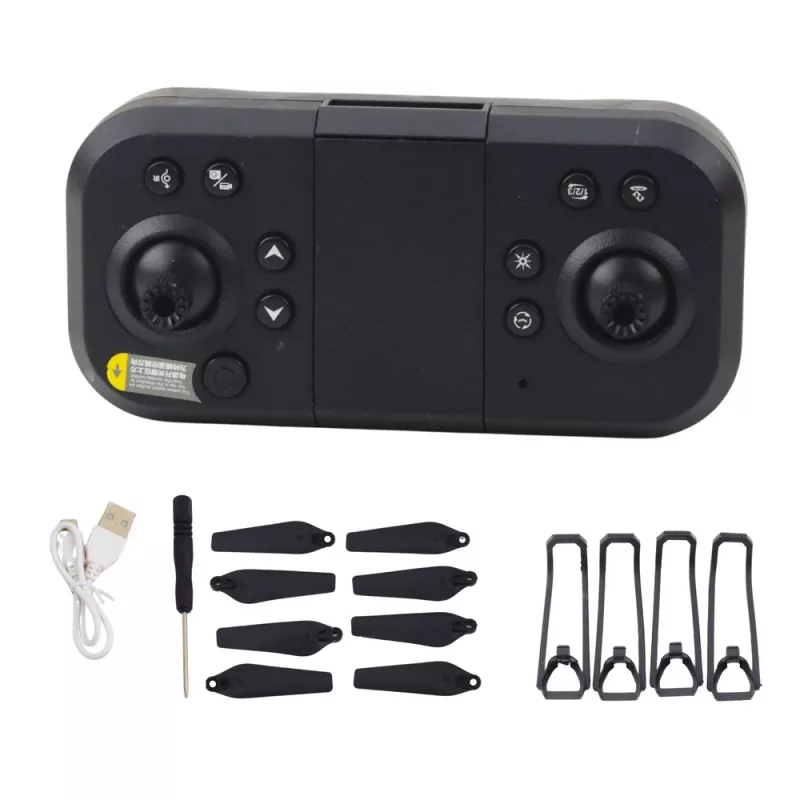 LEAN TOYS Dron LU50 Air doble cámara HD MV vídeo luces LED App