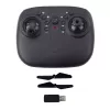 LEAN TOYS Dron giroscopio de seis ejes luces LED rotación 360° azul