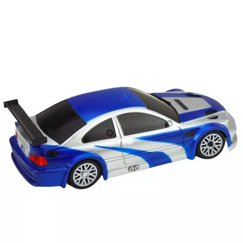 LEAN TOYS E46 Coche deportivo de drift teledirigido RC conos 15 km/h 1:43