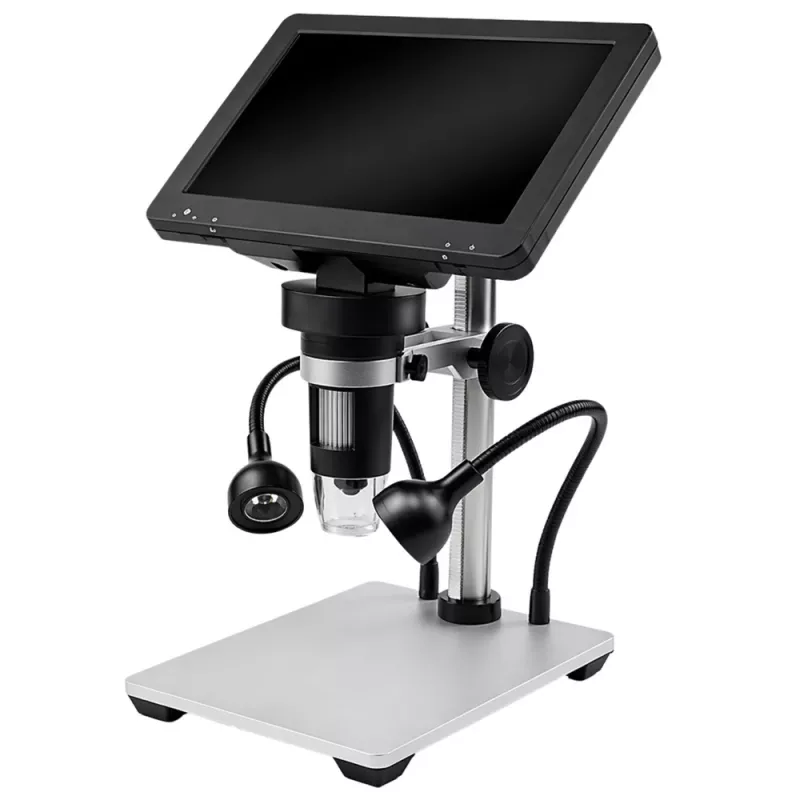 LEAN TOYS Microscopio digital educativo mando a distancia con cable 1200X LCD 7