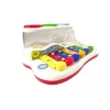 LEAN TOYS Dulcémele didáctico para niños pequeños con martillo y bolas de colores