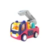 LEAN TOYS Parque de bomberos interactivo educativo para niños pequeños con sonido y luz