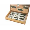 LEAN TOYS Set de puzzle magnético educativo - Temática de guerra terrestre