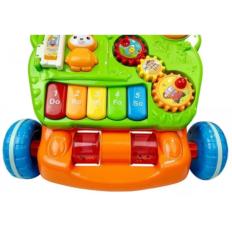 LEAN TOYS Andador educativo para bebés con piano