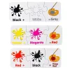 LEAN TOYS Puzzle educativo colores en inglés 10 conexiones