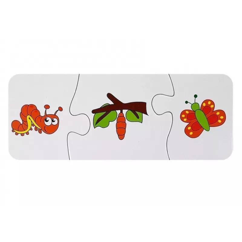 LEAN TOYS Puzzle educativo Learning 10 conexiones