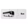 LEAN TOYS Puzzle educativo Transport Puzzle 10 conexiones