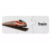LEAN TOYS Puzzle educativo Transport Puzzle 10 conexiones