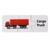 LEAN TOYS Puzzle educativo Transport Puzzle 10 conexiones