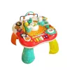 Mesa de aprendizaje LEAN TOYS panel de música interactivo piano 2 en 1 rojo