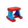 LEAN TOYS Mesa de aprendizaje con proyector, silla, lápices de colores, imanes, letras y números