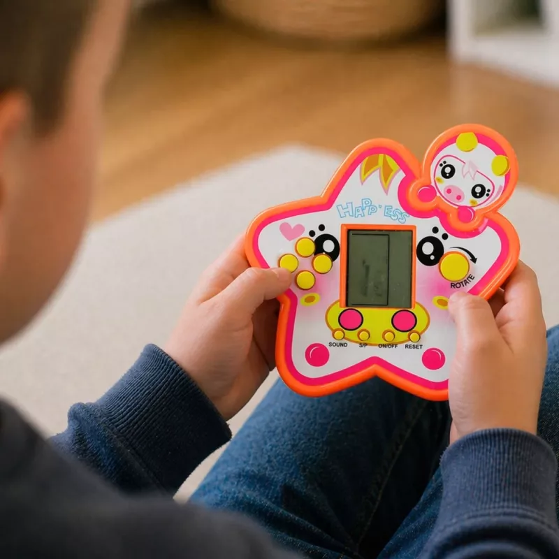 LEAN TOYS Juego electrónico Tetris Star Red