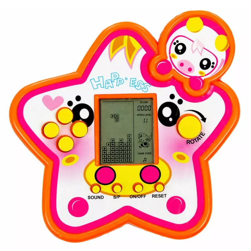 LEAN TOYS Juego electrónico Tetris Star Red