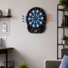 LEAN TOYS Dardos electrónicos LCD juego arcade 25 juegos 176 variantes
