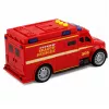 LEAN TOYS Vehículo de emergencia ambulancia luz sonido rojo 1:32
