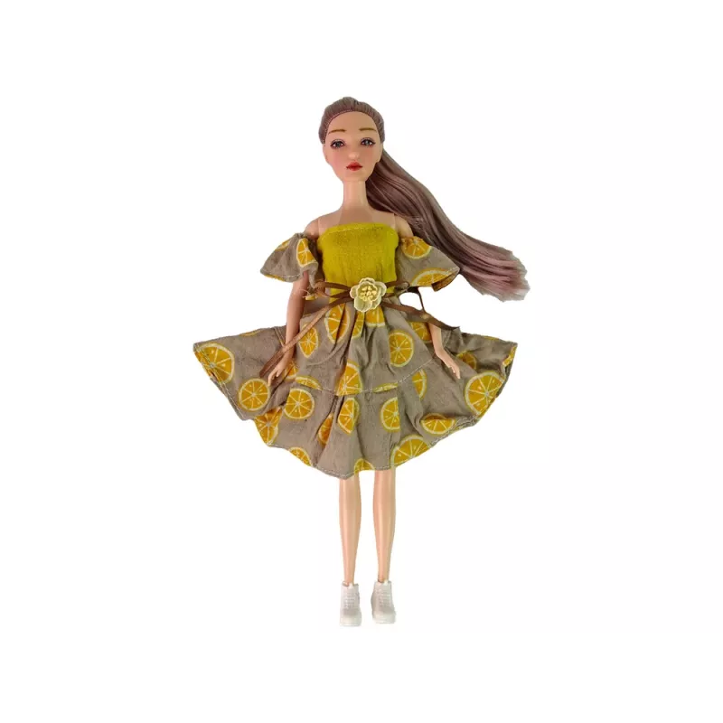 LEAN TOYS Muñeca Emily con gato molino para niños