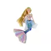 LEAN TOYS Muñeca bebé Emily la Sirena con accesorios verdes