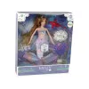 LEAN TOYS Muñeca bebé Emily la Sirena con accesorios rosas