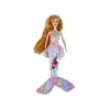LEAN TOYS Muñeca bebé Emily la Sirena con accesorios rosas