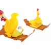LEAN TOYS Juego Arcade Familiar Huevo Gritón Gallina Chirriante Huevo Explosivo