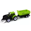 LEAN TOYS Set de vehículos de granja Tractor Cosechadora Cisterna Semirremolque
