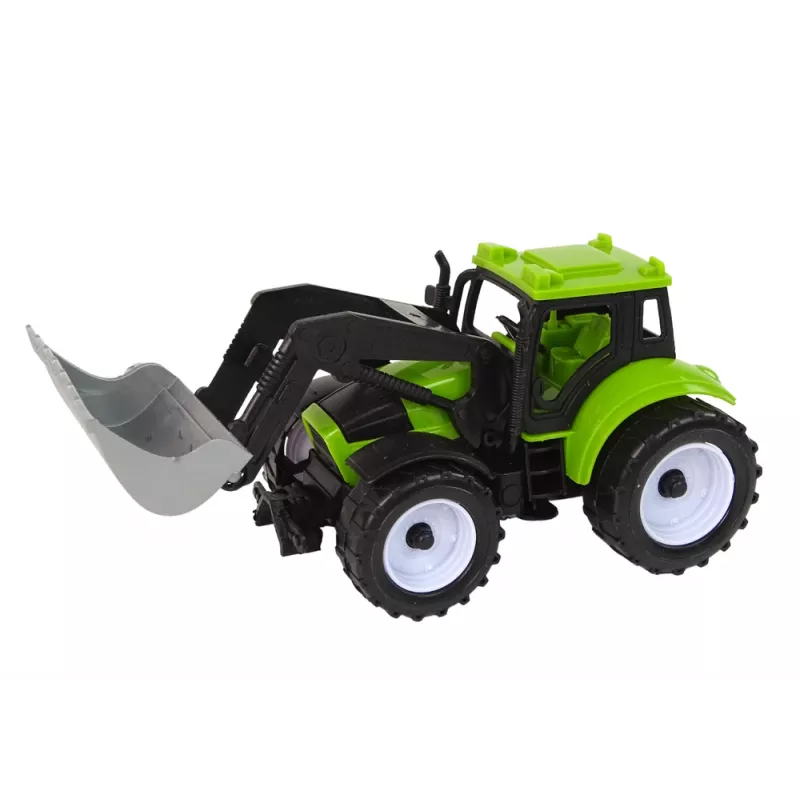 LEAN TOYS Set de vehículos de granja Tractor Cosechadora Cisterna Semirremolque