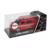 LEAN TOYS Camión de bomberos con cuerda de arrastre, luz y sonido