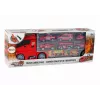 LEAN TOYS Camión de Bomberos Grúa Coches de Juguete Set