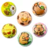 LEAN TOYS Pelota de espuma para saltar Capybara 6,5 cm