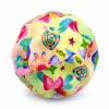 LEAN TOYS Pelota de espuma con relieves para saltar antiestrés unicornio 7cm