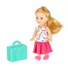 LEAN TOYS Avión de pasajeros plegable 2 en 1 para muñecas Rosa – Set de casa de muñecas transformable para muñecas de 30 cm